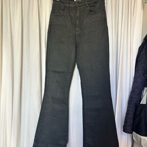 Chelsea & Violet Charcoal Flare Jeans